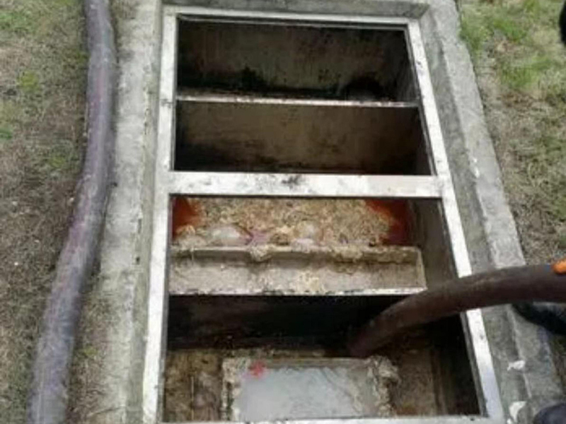 雁峰隔油池清理