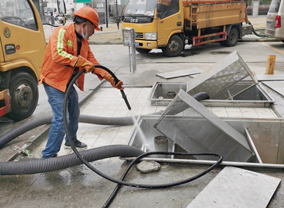 雁峰隔油池清理