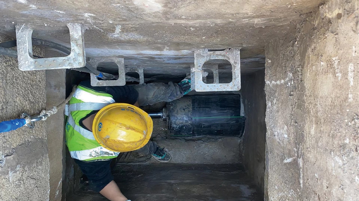 雁峰HDPE短管内衬法